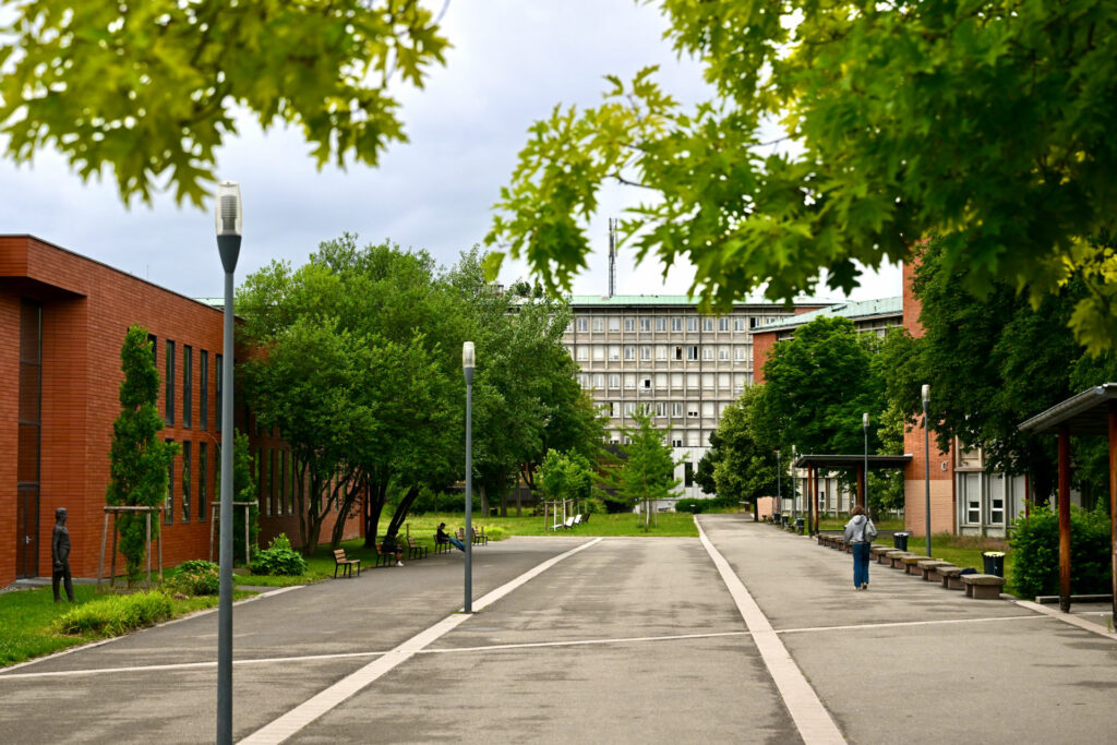 Allée principale - Lycée Kléber Strasbourg © Patrick BOEHLER