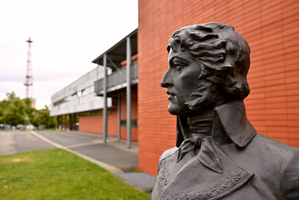 Statue Kléber - Cité scolaire Strasbourg © Patrick BOEHLER